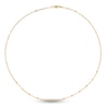 Thumbnail Image 1 of Solid Paperclip Mirror Chain Necklace 14K Yellow Gold 18&quot; 1.35mm