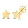 Thumbnail Image 2 of Star Stud Earrings 14K Yellow Gold