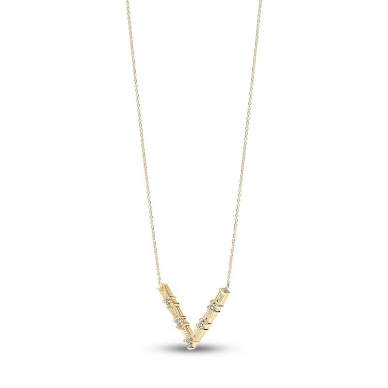 14k Gold and Diamond Clasp Necklace – Devon Road Jewelry