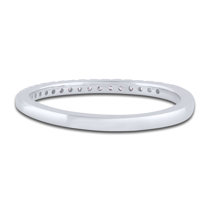 Main Image 3 of Diamond Wedding Band 1/8 ct tw Round 14K White Gold