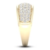 Thumbnail Image 2 of Diamond Pave Anniversary Band 1 ct tw Round 14K Yellow Gold