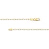 Thumbnail Image 2 of Solid Paperclip Chain Necklace 18K Yellow Gold 18" 1.95mm