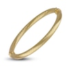 Thumbnail Image 2 of Italia D'Oro Round Tube Bangle Bracelet 14K Yellow Gold