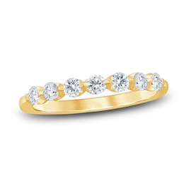 Diamond Anniversary Band 1/2 ct tw Round 14K Yellow Gold