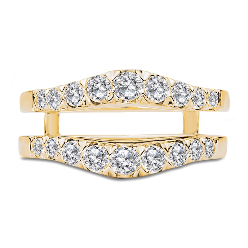 Main Image 3 of Diamond Enhancer Ring 1 ct tw Round 14K Yellow Gold