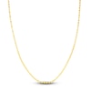 Thumbnail Image 2 of Valentino, Beaded & Curb Chain Necklace Set 14K Yellow Gold