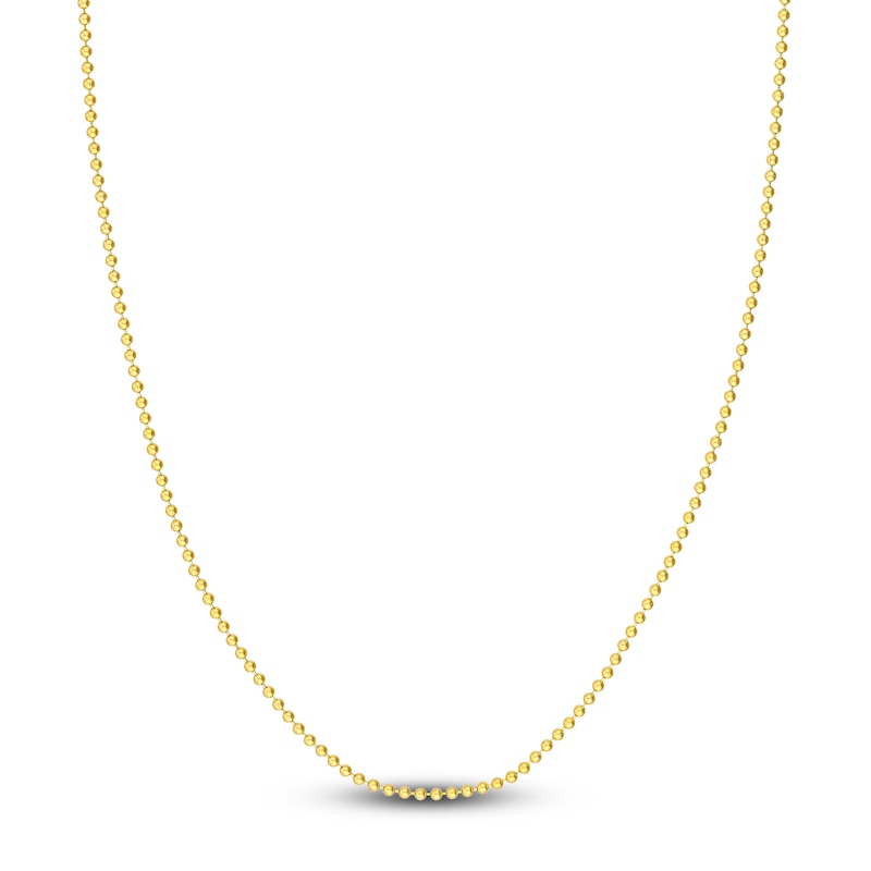 Main Image 3 of Valentino, Beaded & Curb Chain Necklace Set 14K Yellow Gold