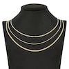 Thumbnail Image 5 of Valentino, Beaded & Curb Chain Necklace Set 14K Yellow Gold