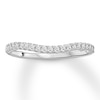 Thumbnail Image 1 of Diamond Anniversary Band 1/6 ct tw Round-cut 14K White Gold