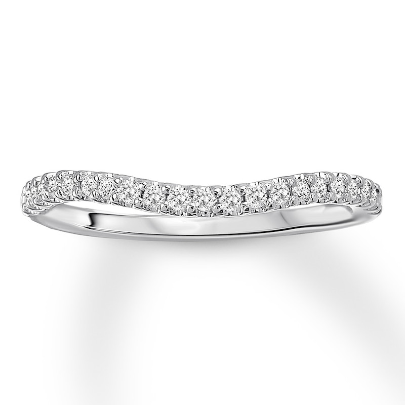 Main Image 1 of Diamond Anniversary Band 1/6 ct tw Round-cut 14K White Gold