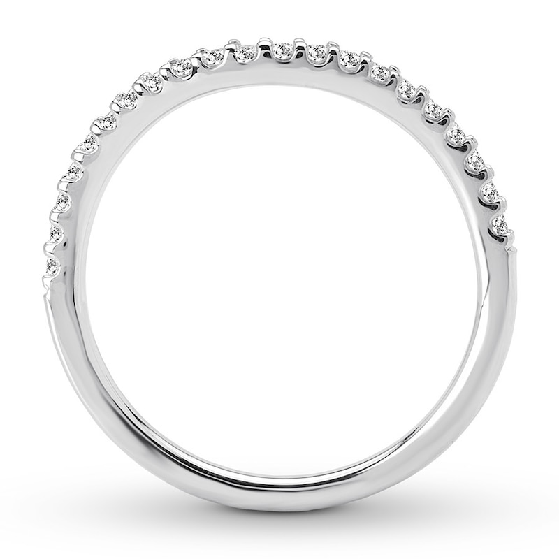 Main Image 2 of Diamond Anniversary Band 1/6 ct tw Round-cut 14K White Gold