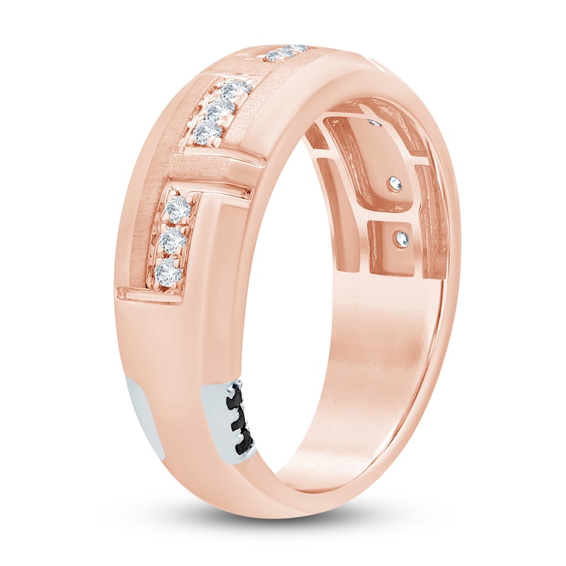 Main Image 2 of Pnina Tornai Men's Diamond Ring 1/4 ct tw 14K Rose Gold