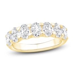 Oval-Cut Diamond Anniversary Band 2-1/8 ct tw 14K Yellow Gold