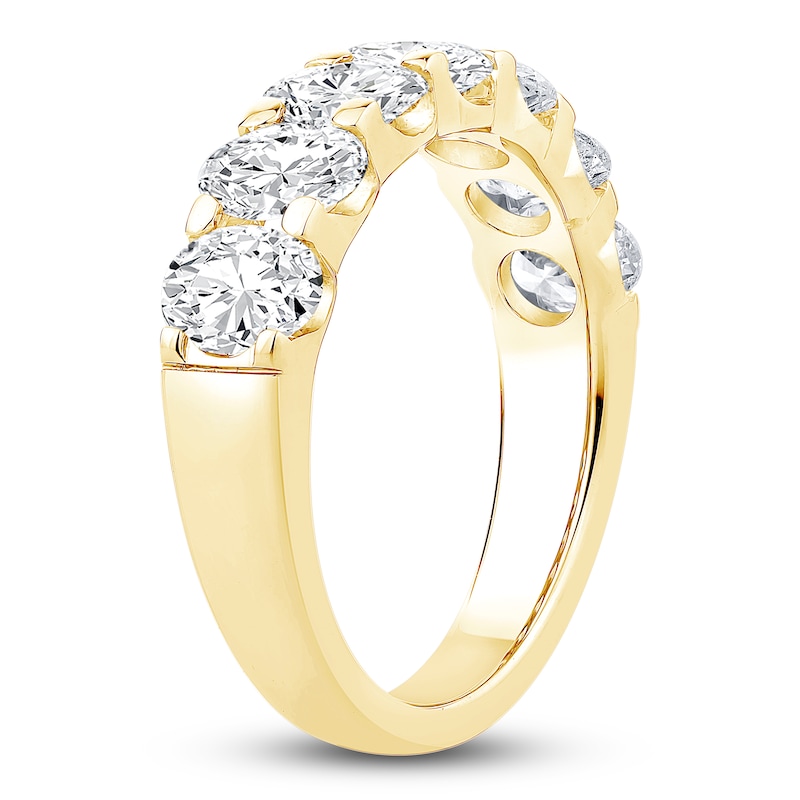 Main Image 2 of Oval-Cut Diamond Anniversary Band 2-1/8 ct tw 14K Yellow Gold