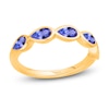 Thumbnail Image 1 of Kallati Natural Pear-Shaped Tanzanite Ring 14K Yellow Gold