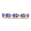 Thumbnail Image 2 of Kallati Natural Pear-Shaped Tanzanite Ring 14K Yellow Gold