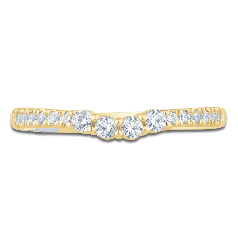 Main Image 3 of Pnina Tornai Diamond Wedding Band 1/3 ct tw 14K Yellow Gold