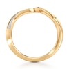 Thumbnail Image 2 of J'Lure Lab-Created Diamond Contour Wedding Band 1/6 ct tw 18K Yellow Gold