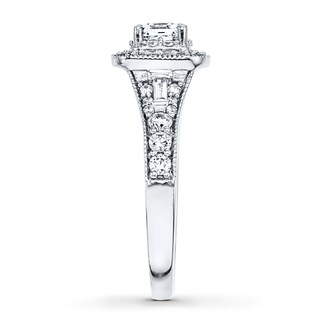 Diamond Engagement Ring 1 ct tw Princess-cut 14K White Gold | Jared