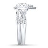 Thumbnail Image 3 of Diamond Bridal Set 1 carat tw Round-cut 14K White Gold