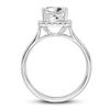 Thumbnail Image 2 of Diamond Engagement Ring 1-5/8 ct tw Round/Princess 14K White Gold