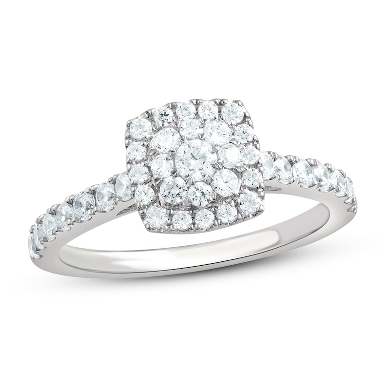 Main Image 1 of Diamond Ring 3/4 ct tw Round 14K White Gold