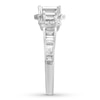 Thumbnail Image 2 of Diamond Engagement Ring 2 ct tw Emerald-cut 14K White Gold