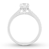 Thumbnail Image 2 of Diamond Engagement Ring 5/8 carat tw Round 14K White Gold