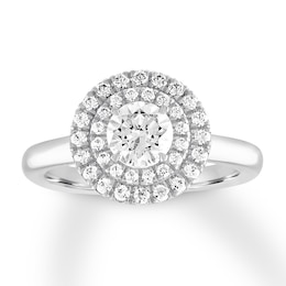 Diamond Engagement Ring 1 carat tw Round 14K White Gold