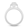 Thumbnail Image 2 of Diamond Bridal Set 1/2 ct tw Round-Cut 14K White Gold