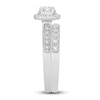 Thumbnail Image 3 of Diamond Bridal Set 1/2 ct tw Round-Cut 14K White Gold