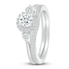 Thumbnail Image 4 of Diamond Bridal Set 5/8 ct tw Round-cut 14K White Gold