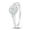 Thumbnail Image 8 of Diamond Bridal Set 5/8 ct tw Round-cut 14K White Gold