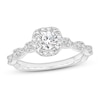 Thumbnail Image 1 of Diamond Engagement Ring 7/8 ct tw Round 14K White Gold