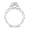 Thumbnail Image 2 of Diamond Engagement Ring 7/8 ct tw Round 14K White Gold