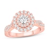 Thumbnail Image 1 of Diamond Engagement Ring 1 ct tw Round 14K Rose Gold