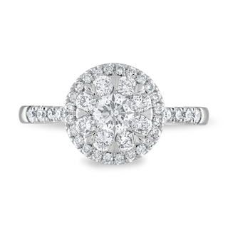 Diamond Engagement Ring 1 ct tw Round 14K White Gold | Jared