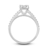 Thumbnail Image 2 of Diamond Engagement Ring 3/4 ct tw Pear Shaped 14K White Gold