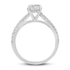 Thumbnail Image 3 of Diamond Engagement Ring 1 ct tw Round 14K White Gold