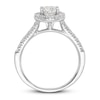 Thumbnail Image 3 of Diamond Engagement Ring 1 ct tw Round 14K White Gold