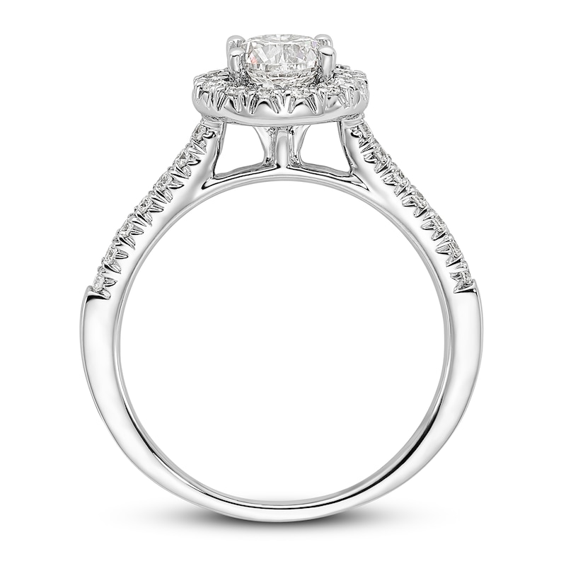 Diamond Engagement Ring 1 ct tw Round 14K White Gold | Jared