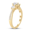 Thumbnail Image 1 of Diamond Engagement Ring 3/4 ct tw Round 14K Yellow Gold
