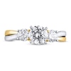 Thumbnail Image 2 of Diamond Engagement Ring 1-5/8 ct tw Round 14K Two-Tone Gold