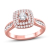 Thumbnail Image 0 of Diamond Engagement Ring 7/8 ct tw Round 14K Rose Gold