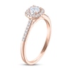 Thumbnail Image 2 of Diamond Engagement Ring 3/8 ct tw Round 14K Rose Gold