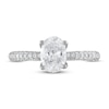 Thumbnail Image 3 of Diamond Engagement Ring 1-1/2 ct tw Oval/Round 14K White Gold