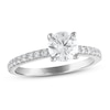 Thumbnail Image 1 of Diamond Engagement Ring 1-1/4 ct tw Round 14K White Gold