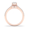 Thumbnail Image 2 of Diamond Ring 3/4 ct tw Round-cut 14K Rose Gold