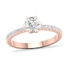 Thumbnail Image 1 of Diamond Ring 3/4 ct tw Round-cut 14K Rose Gold