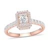 Thumbnail Image 1 of Diamond Ring 3/4 ct tw Round-cut 14K Rose Gold